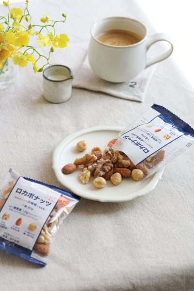 ロカボナッツで低糖質な食習慣。