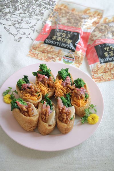 ひな祭りのくるみ稲荷。