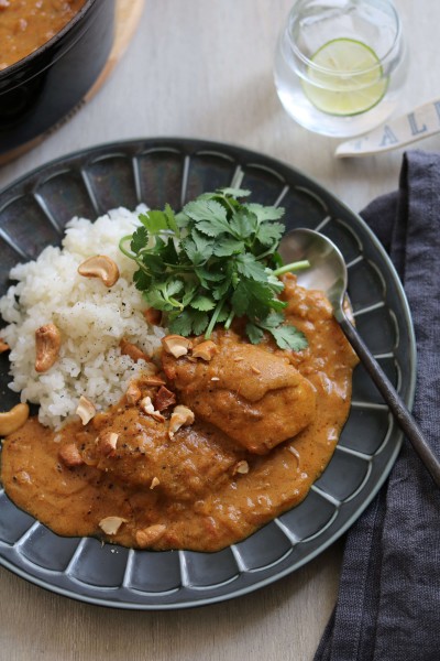 カシューナッツカレー。