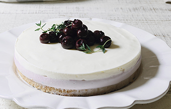 ブルーベリーレアチーズケーキ  12cm丸型