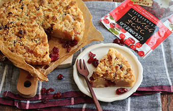 クランベリーアップルパイ