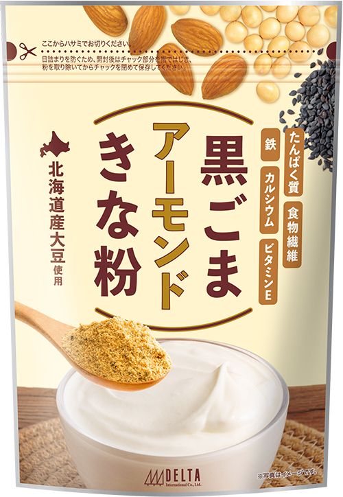 黒ごまアーモンドきな粉 220g