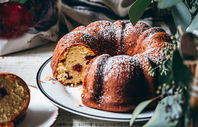 クランベリーケーキ