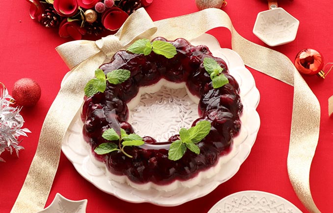 ブルーベリーヨーグルトゼリー