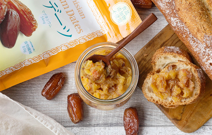 砂糖不使用！デーツとパイナップルのジャム