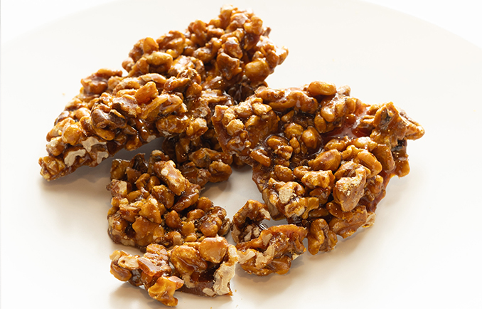 クルミのキャラメリゼ
