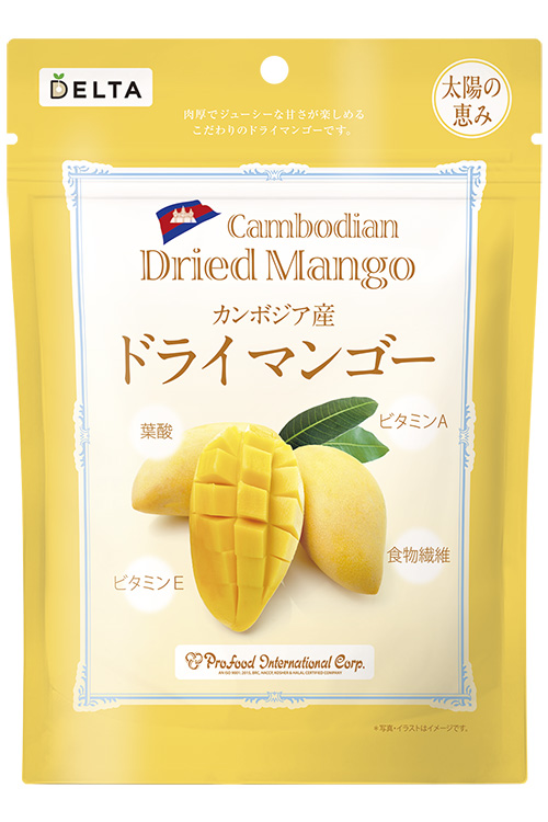 カンボジア産ドライマンゴー 160g