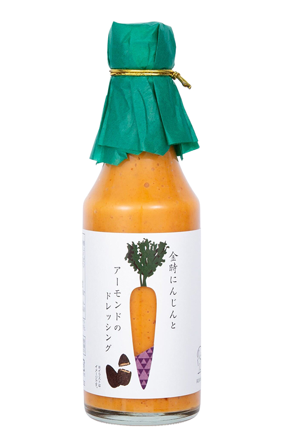 金時にんじんとアーモンドのドレッシング 240ml